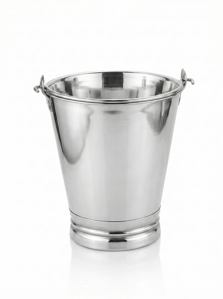 Mithila Stainless Steel Bucket Size